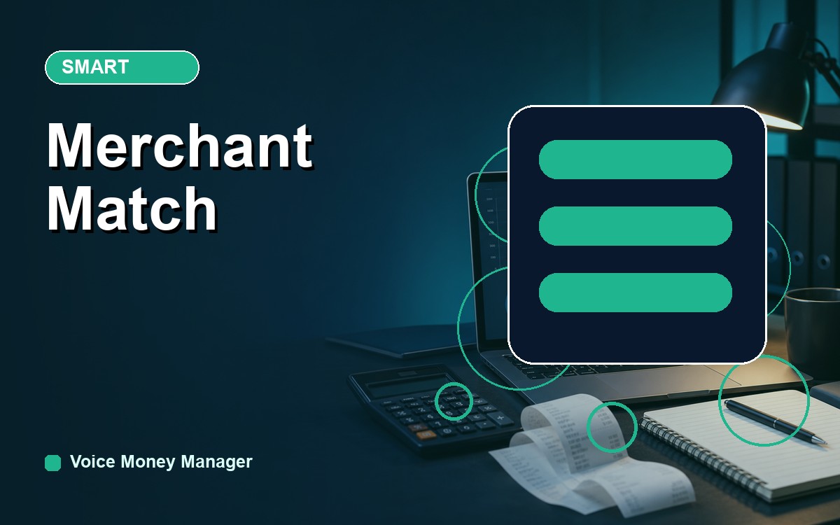 It recognizes your merchants — logos and all thumbnail